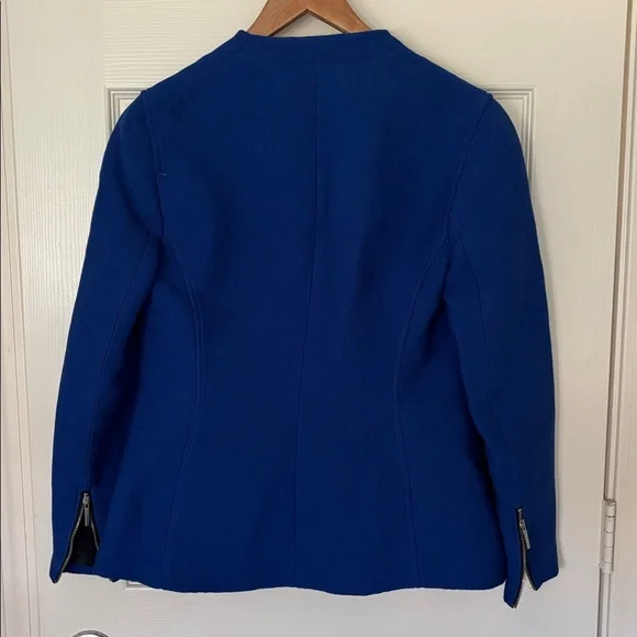 Zara Blue Jacket blazer - Picture 7 of 10